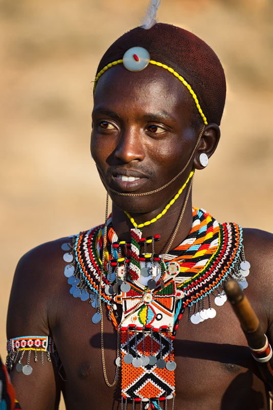 91a. Samburu warrior   Kenya